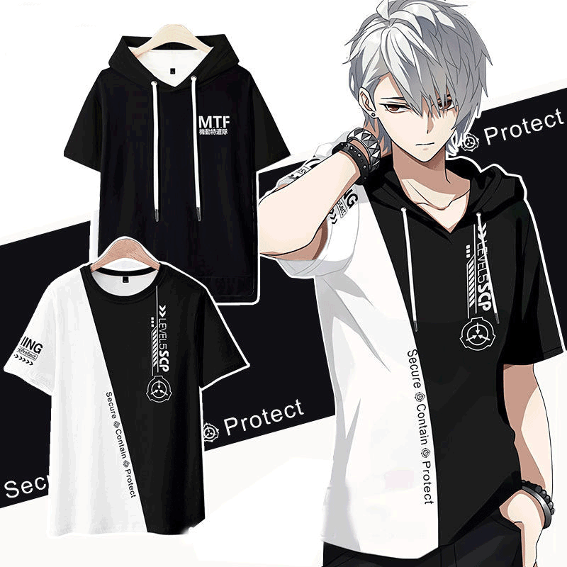 Japanese Summer Clothing Men - Scp Foundation 3d T-Shirt Frauen Männer
