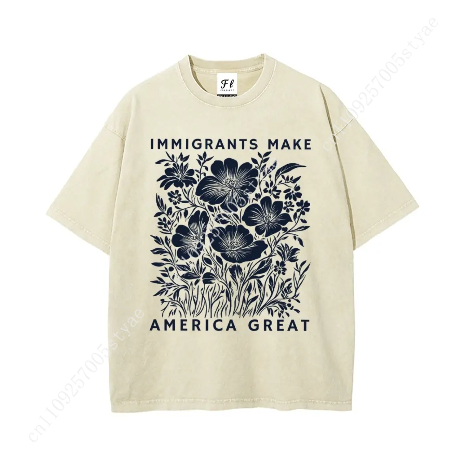 Summer Quilt - Immigrants Make America Great Übergroßes Unisex
