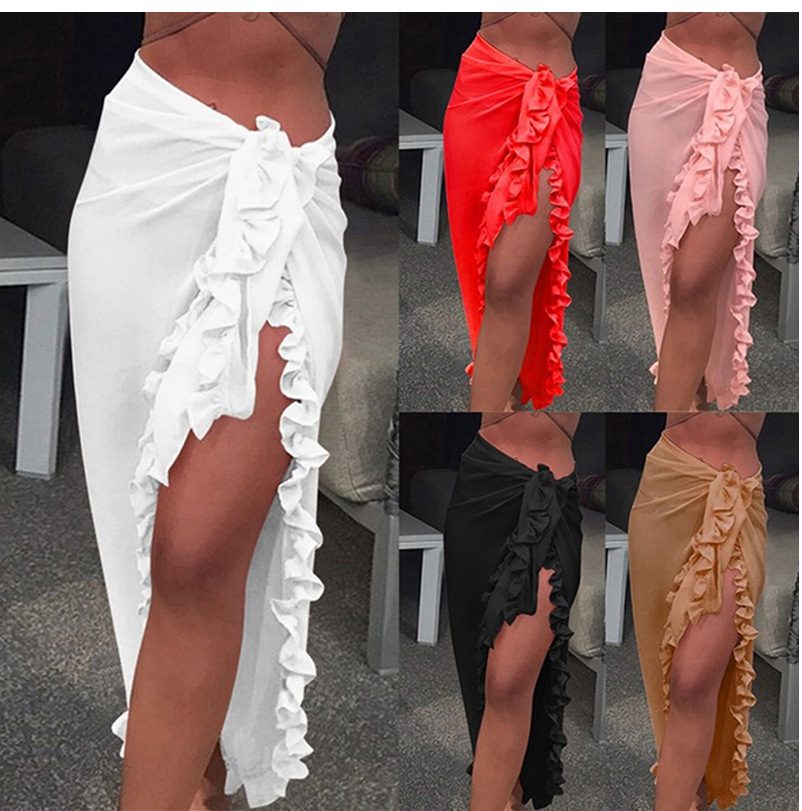 Summer Clothing Colors - 5 Farben Rüschen Sarong für Frauen