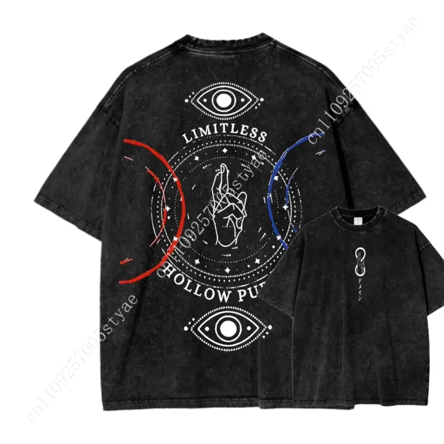 Summer Quilt - Anime Gojo Satoru Print T-Shirt für