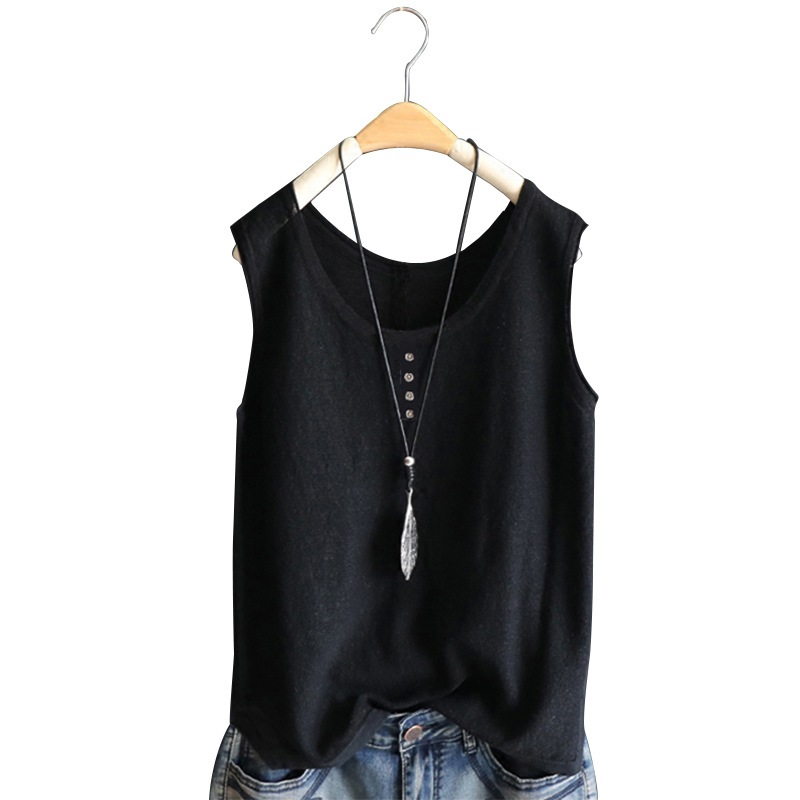 Summer Clothing Office - Übergröße Damen Sommer Casual Einfarbig Rundhals