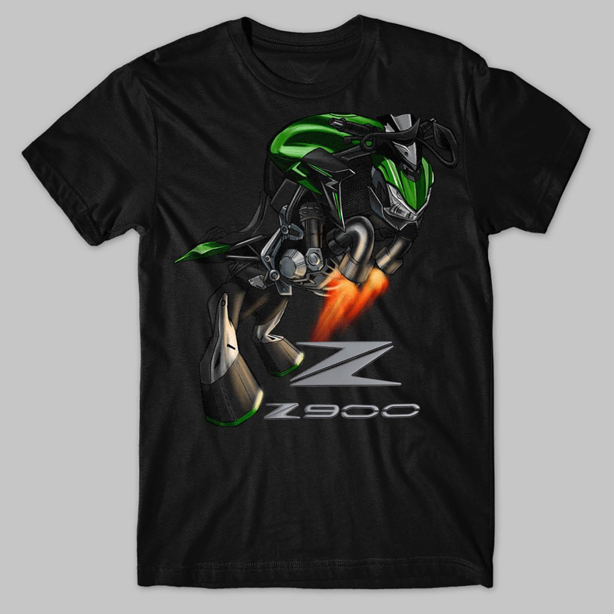 Japanese Summer Clothing Men - Klassisches japanisches Motorrad Z900 Bull Inspiration
