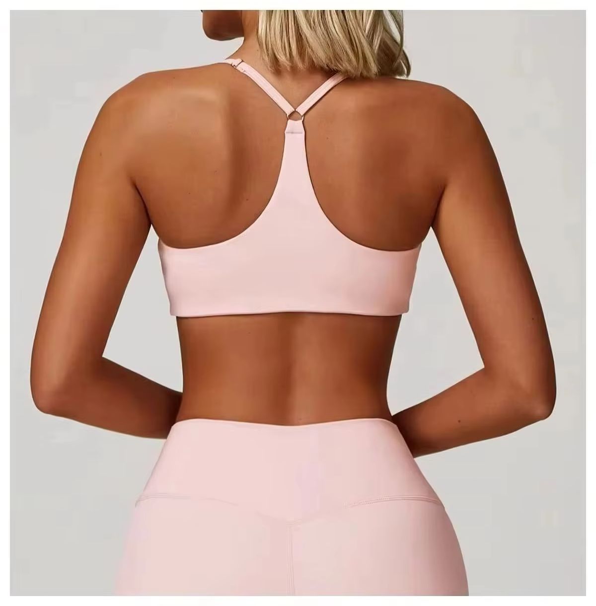 Summer Yoga Clothing - Sommer Sexy Scrunch Sport-BH Gym-Top Damen