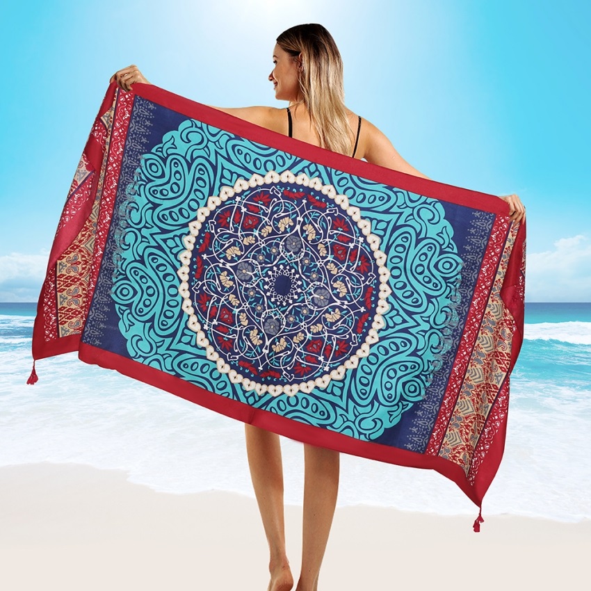 Sarong Pareo Wrap - 2018 neue 90x180cm Twill baumwolle Pareo