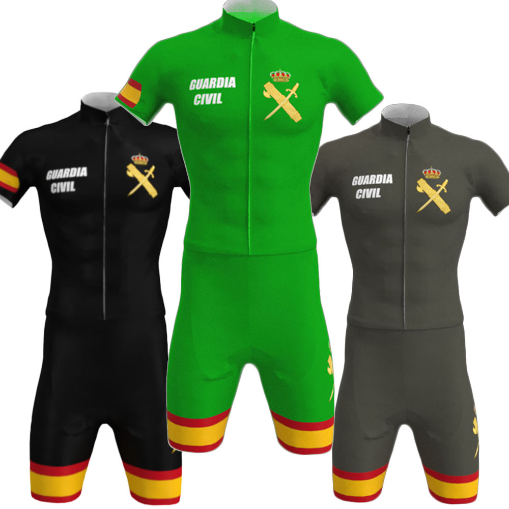 Summer Green Clothing - Civil Guard Rad trikot 2024 Männer