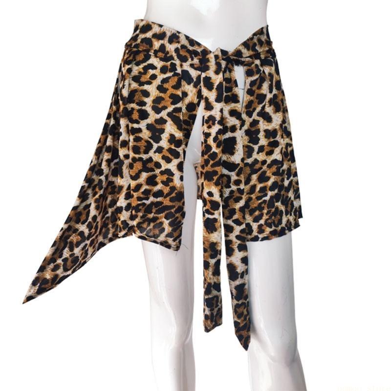 Sarong Pareo Wrap - 31BF Damen Leopardenmuster Strand Pareos Sarong