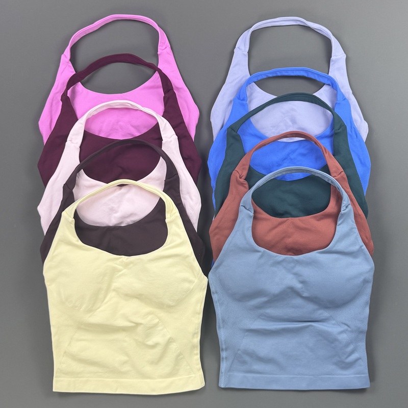 Summer Yoga Clothing - Langes Sport-Top für Damen, ärmellos, athletisches