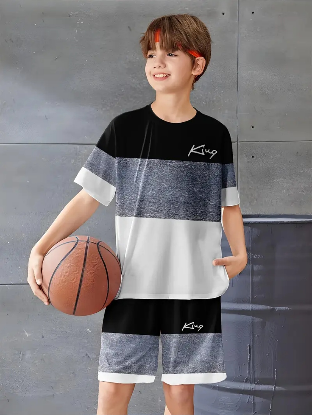 Jungen-Set, klassisches Druckm – Summer Clothing List Bewertung und Preis