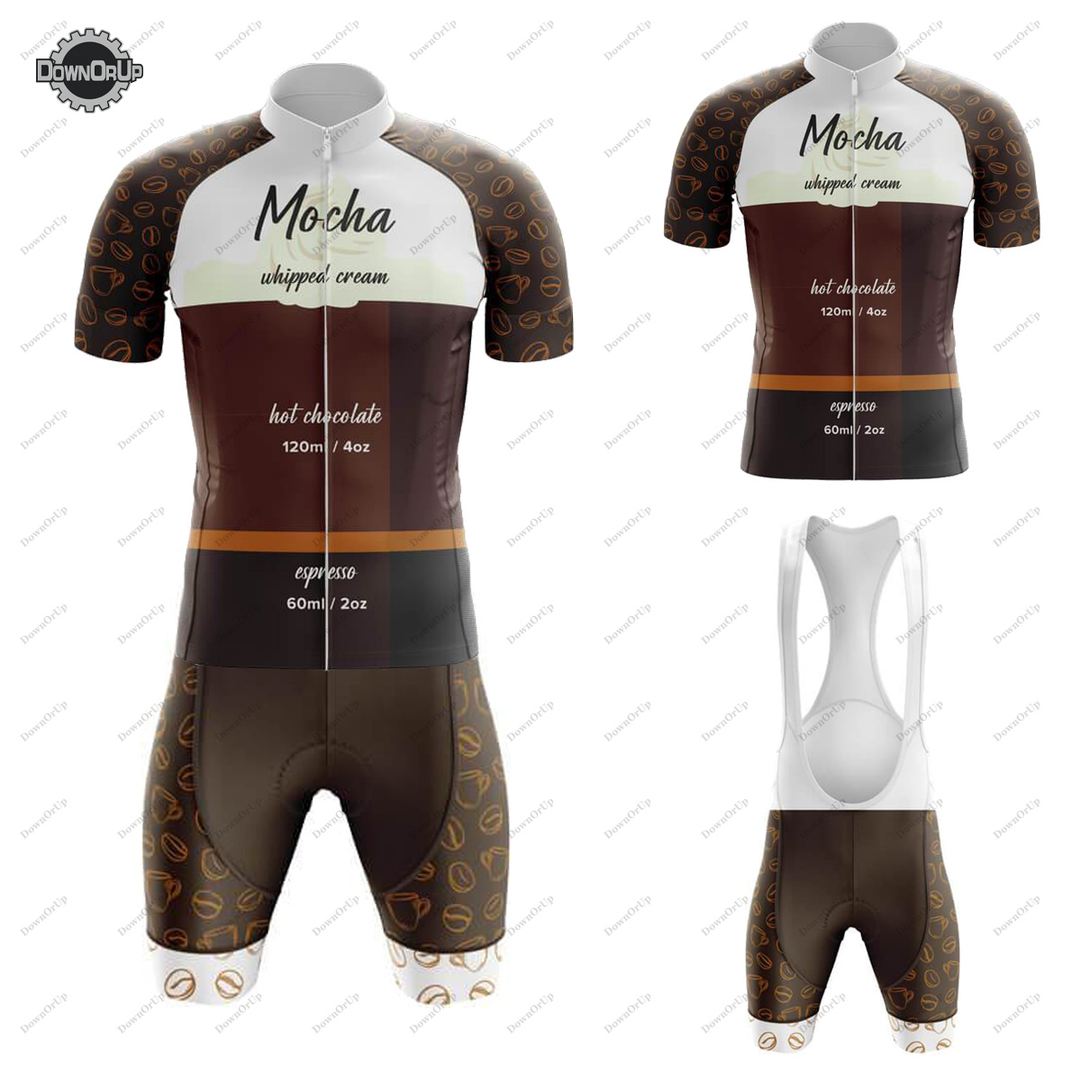 Coffee List Mokka-Radtrikot-Se – Summer Clothing List Bewertung und Preis