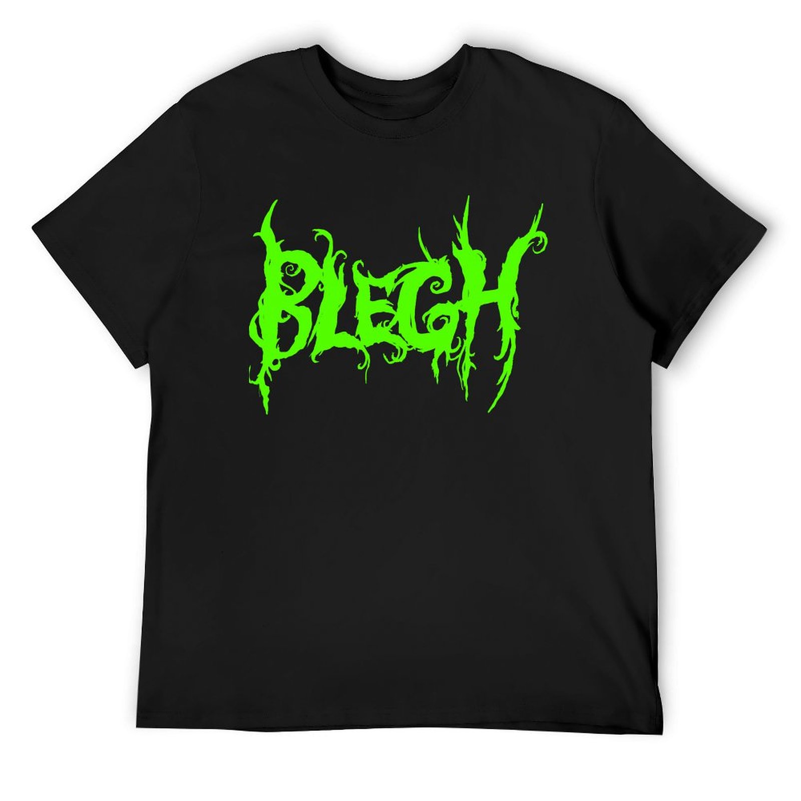 Neongrünes Blegh auf schwarzem – Summer Green Clothing Bewertung und Preis