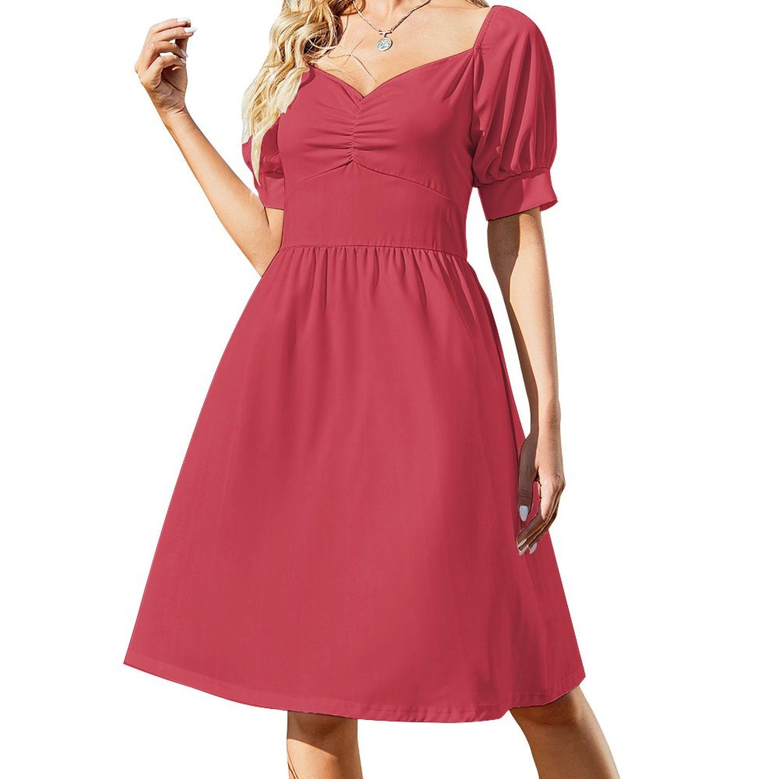 Paprika Blumen Kittel Kleid Fü – Summer Clothing Colors Bewertung und Preis