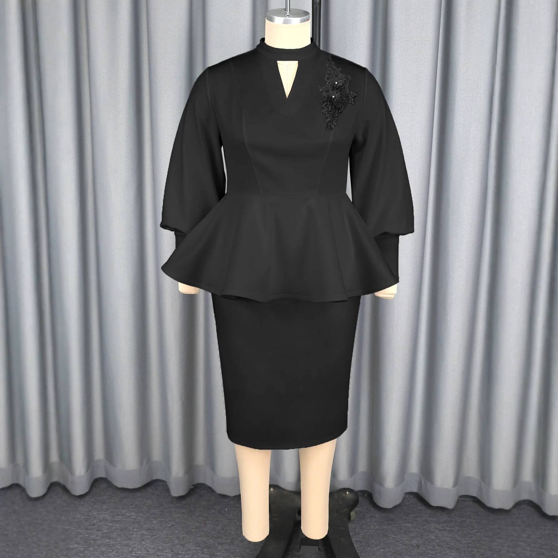 Übergröße Damenkleidung Halbho – Summer Clothing Office Bewertung und Preis