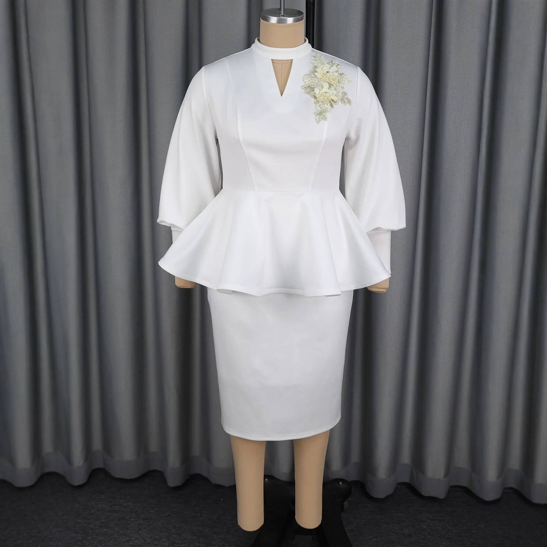 Übergröße Damenkleidung Halbho – Summer Clothing Office Bewertung und Preis