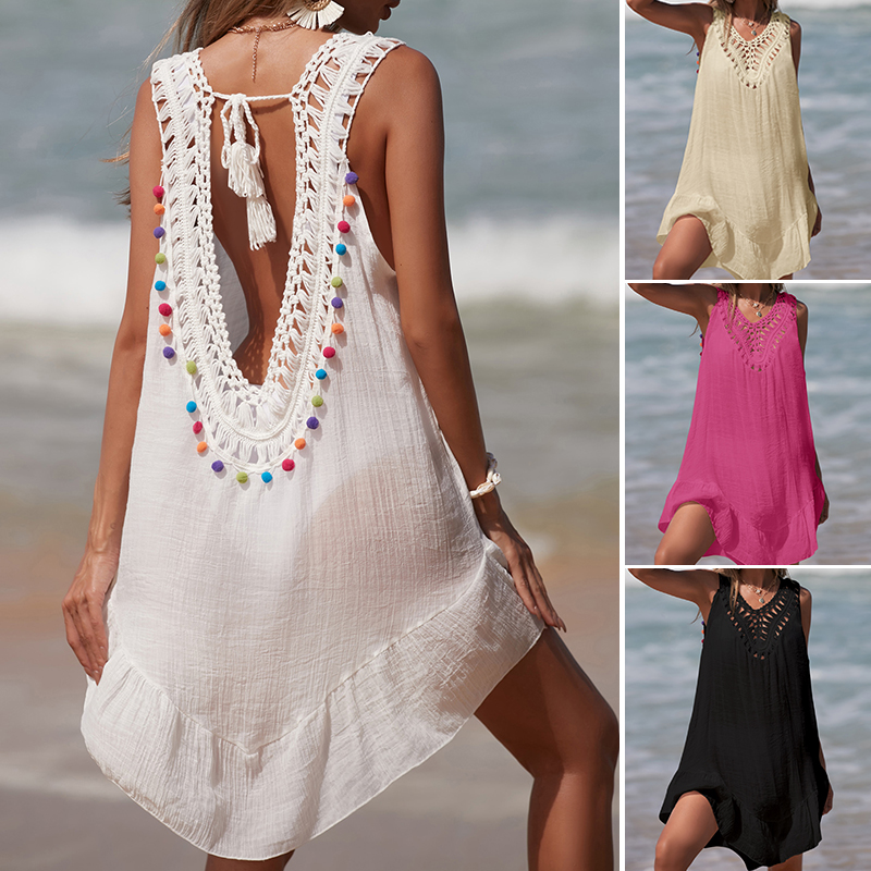 Frauen V-ausschnitt Rückenfrei – Summer Clothing Colors Bewertung und Preis