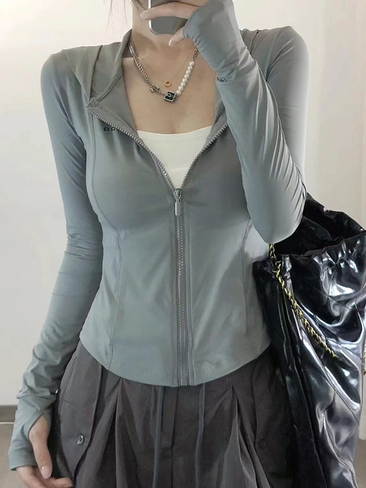 ay een Ice Silk Hooded UV-Schu – Summer Yoga Clothing Bewertung und Preis