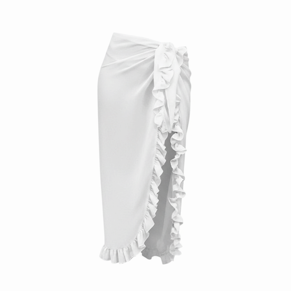 Wickelschal mit Rüschendesign, – Sarong Pareo Wrap Bewertung und Preis