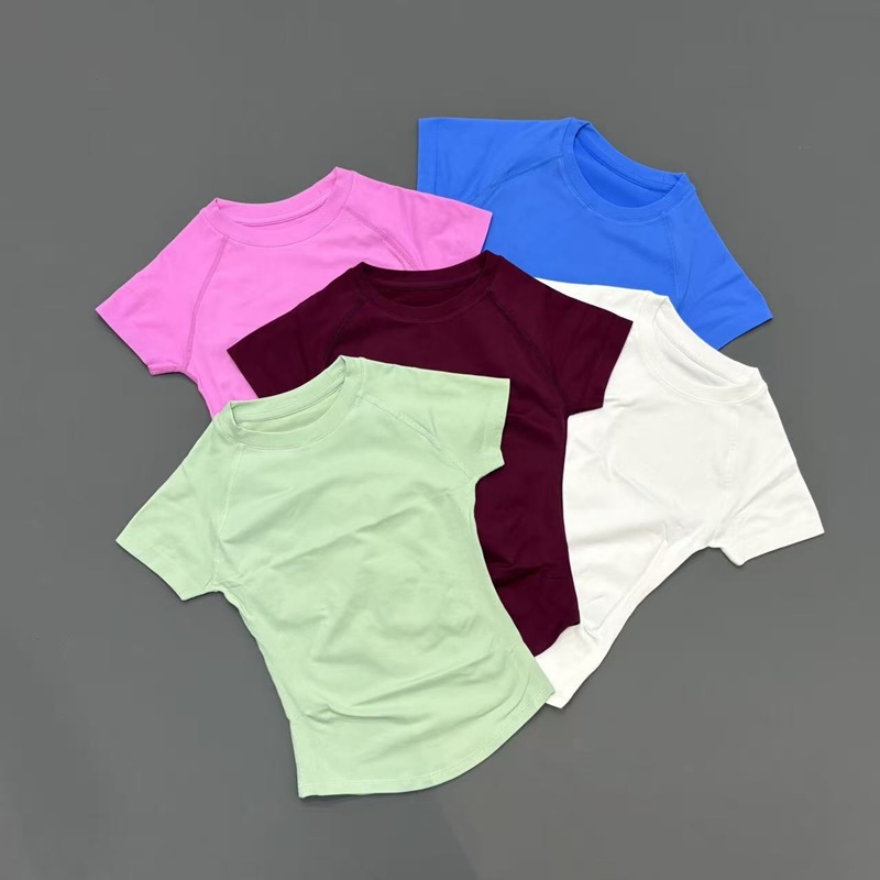 Kurzärmliges, nahtloses Yoga-T – Summer Yoga Clothing Bewertung und Preis