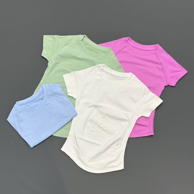Kurzärmliges, nahtloses Yoga-T – Summer Yoga Clothing Bewertung und Preis