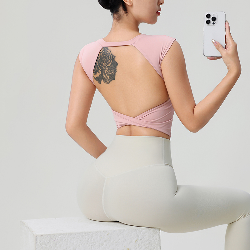 Rückenfreie Fitnesskleidung fü – Summer Yoga Clothing Bewertung und Preis