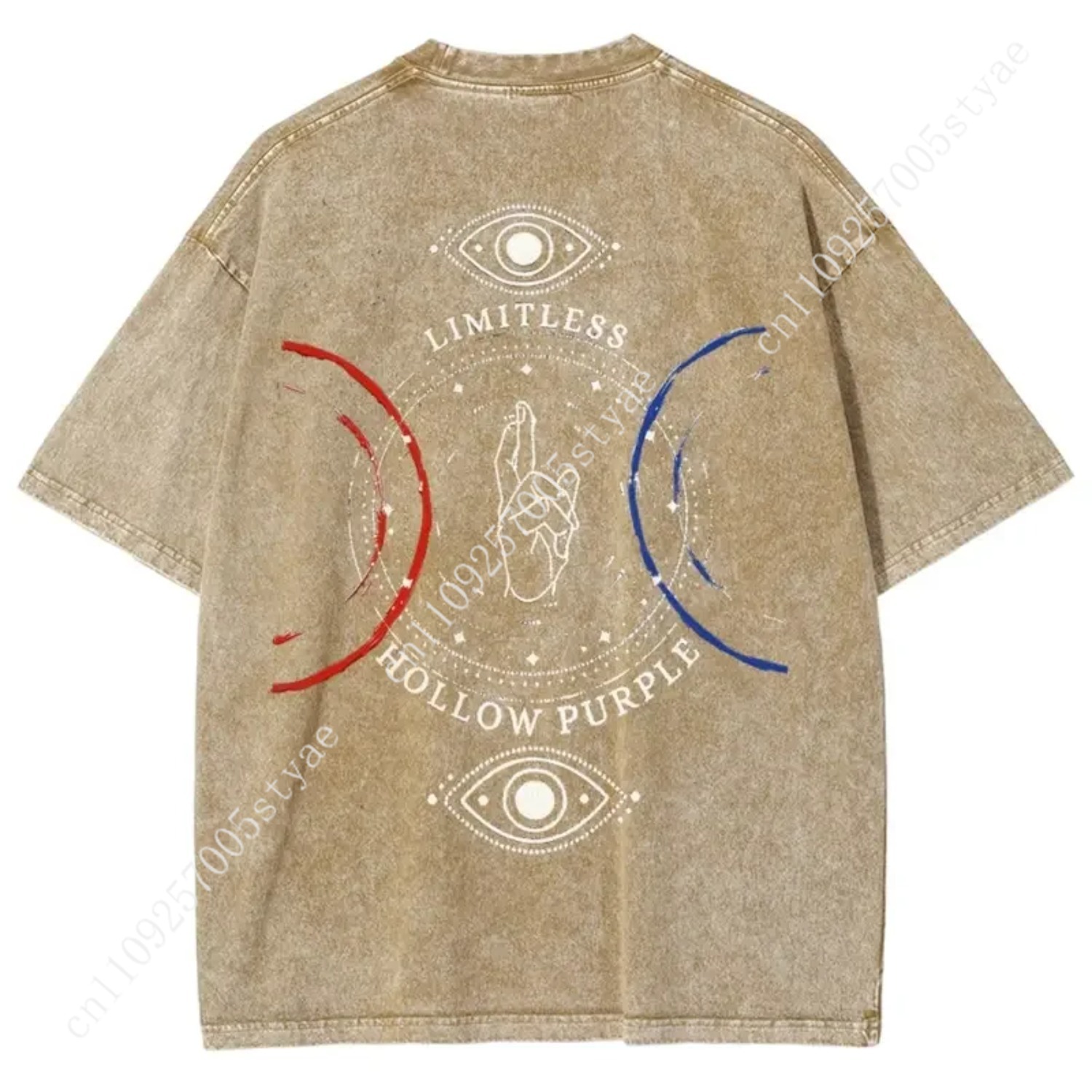 Anime Gojo Satoru Print T-Shir – Summer Quilt Bewertung und Preis