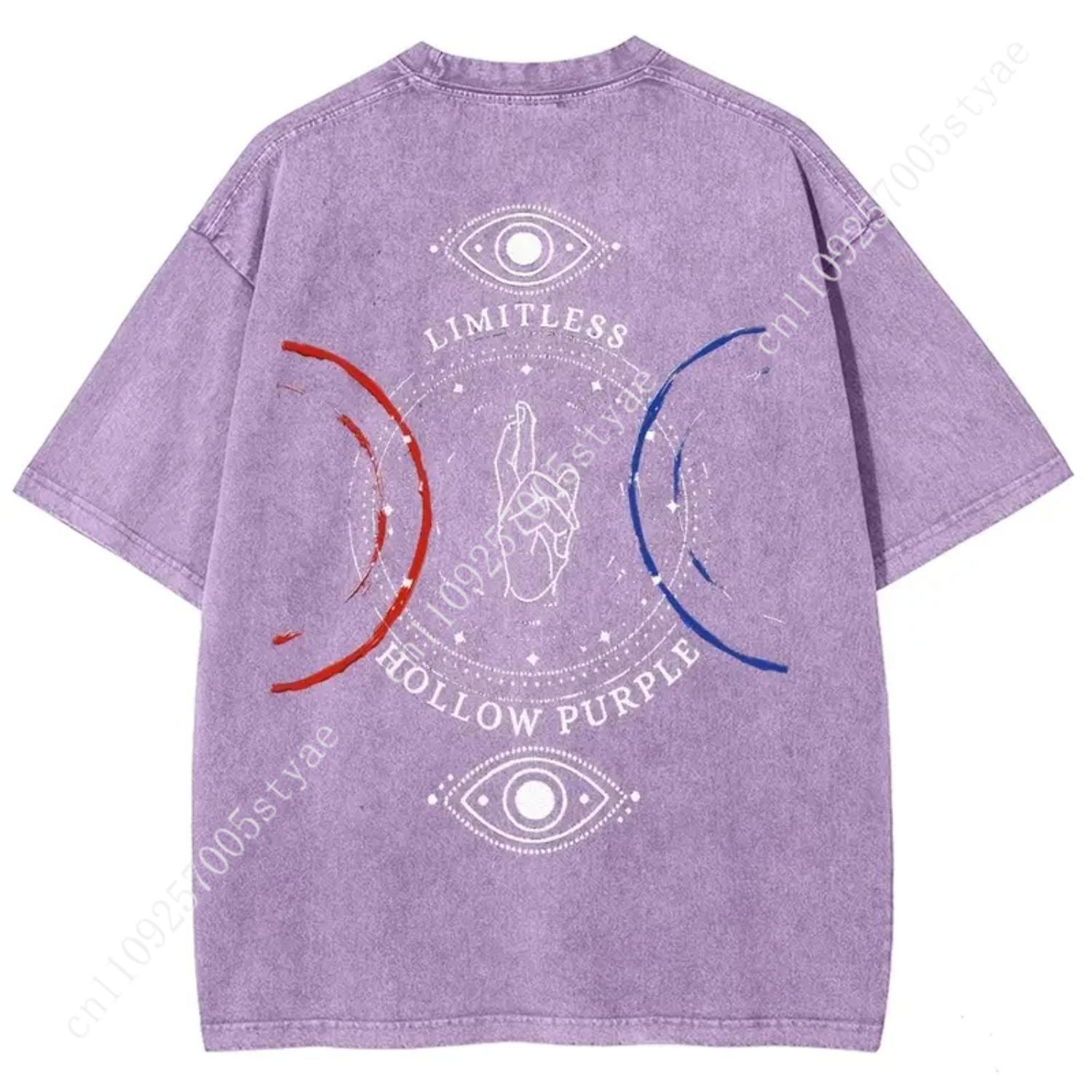 Anime Gojo Satoru Print T-Shir – Summer Quilt Bewertung und Preis