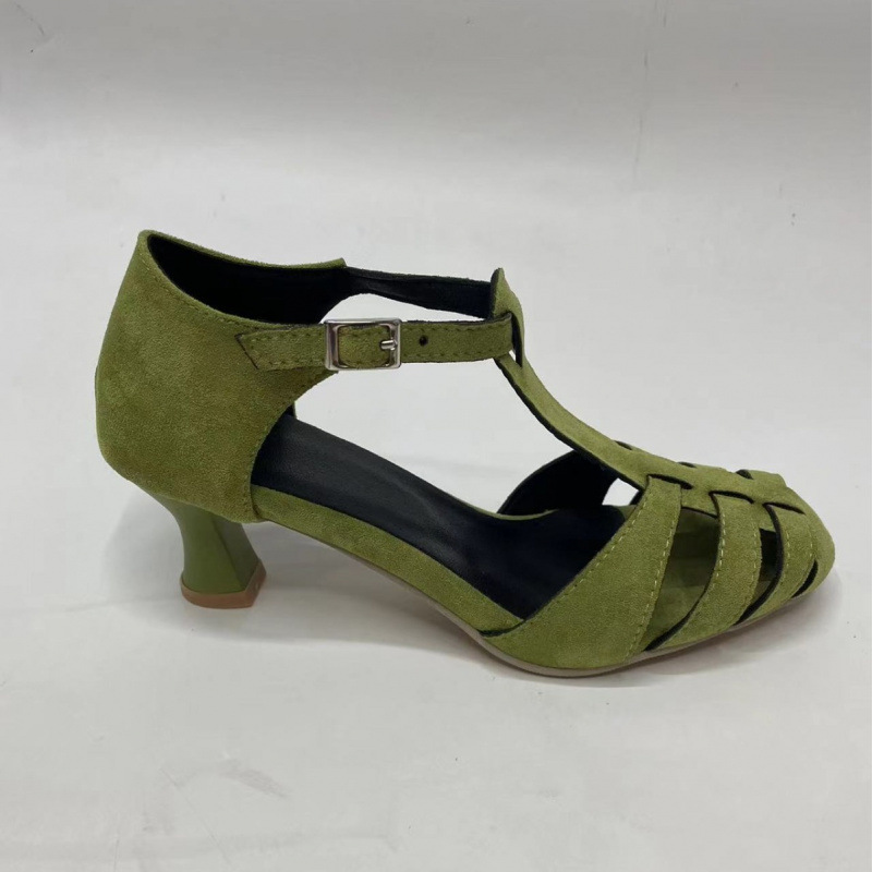 Damen Grüne Wildleder Kitten-H – Summer Clothing Office Bewertung und Preis
