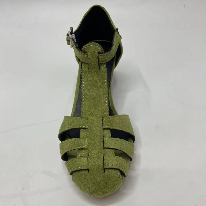 Damen Grüne Wildleder Kitten-H – Summer Clothing Office Bewertung und Preis