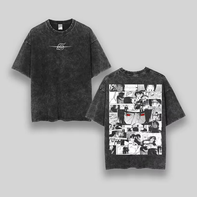 2026 Sommer Naruto Oversized T – Japanese Summer Clothing Men Bewertung und Preis