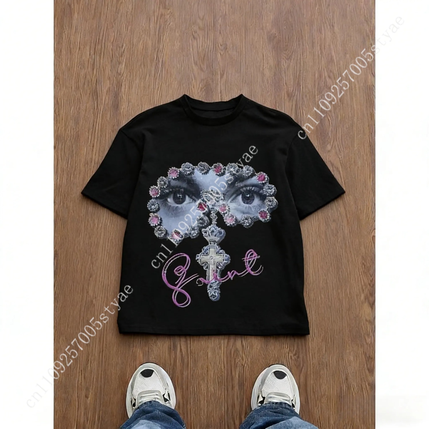 Herren-T-Shirt mit lockerem Sc – Summer Quilt Bewertung und Preis