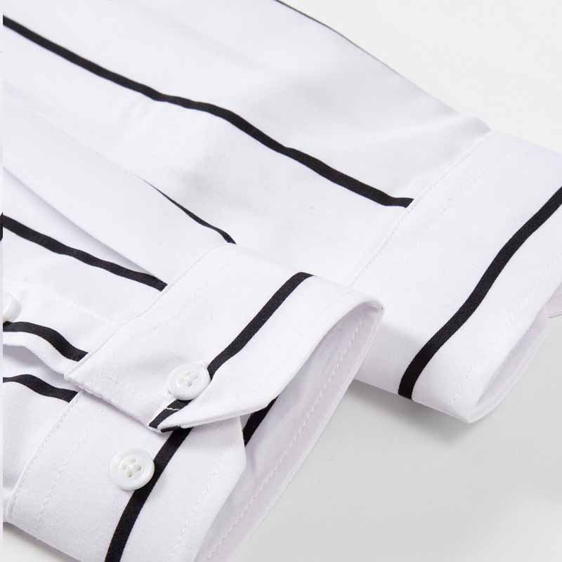 Herren Gestreiftes Hemd Langar – Summer Clothing Office Bewertung und Preis