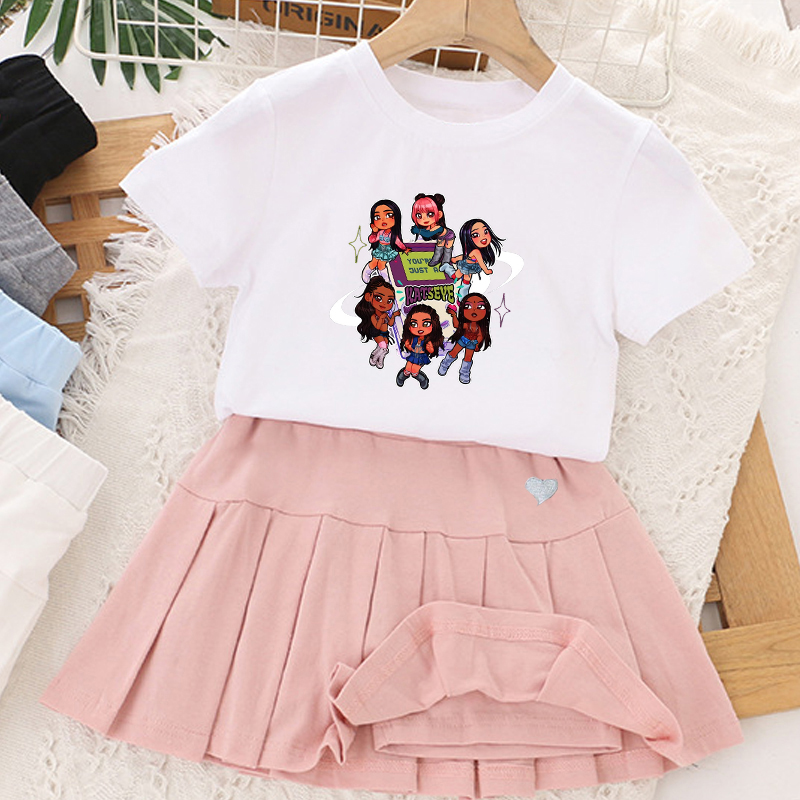Kpop K-KATSEYE T-Shirt + kurze – Summer Clothing Gifts Bewertung und Preis
