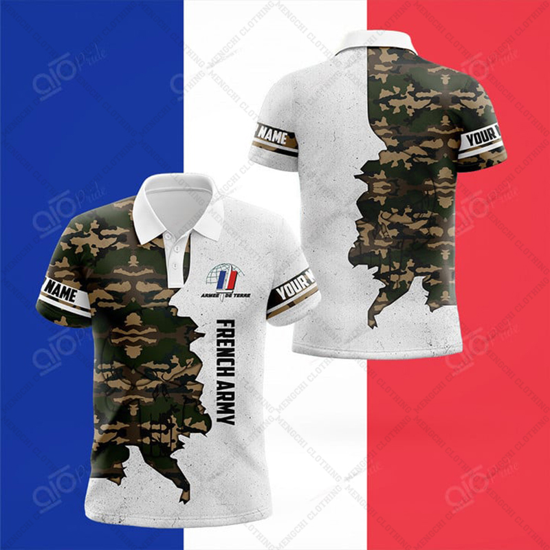Individuelles Poloshirt mit Fr – Summer Clothing Name Bewertung und Preis