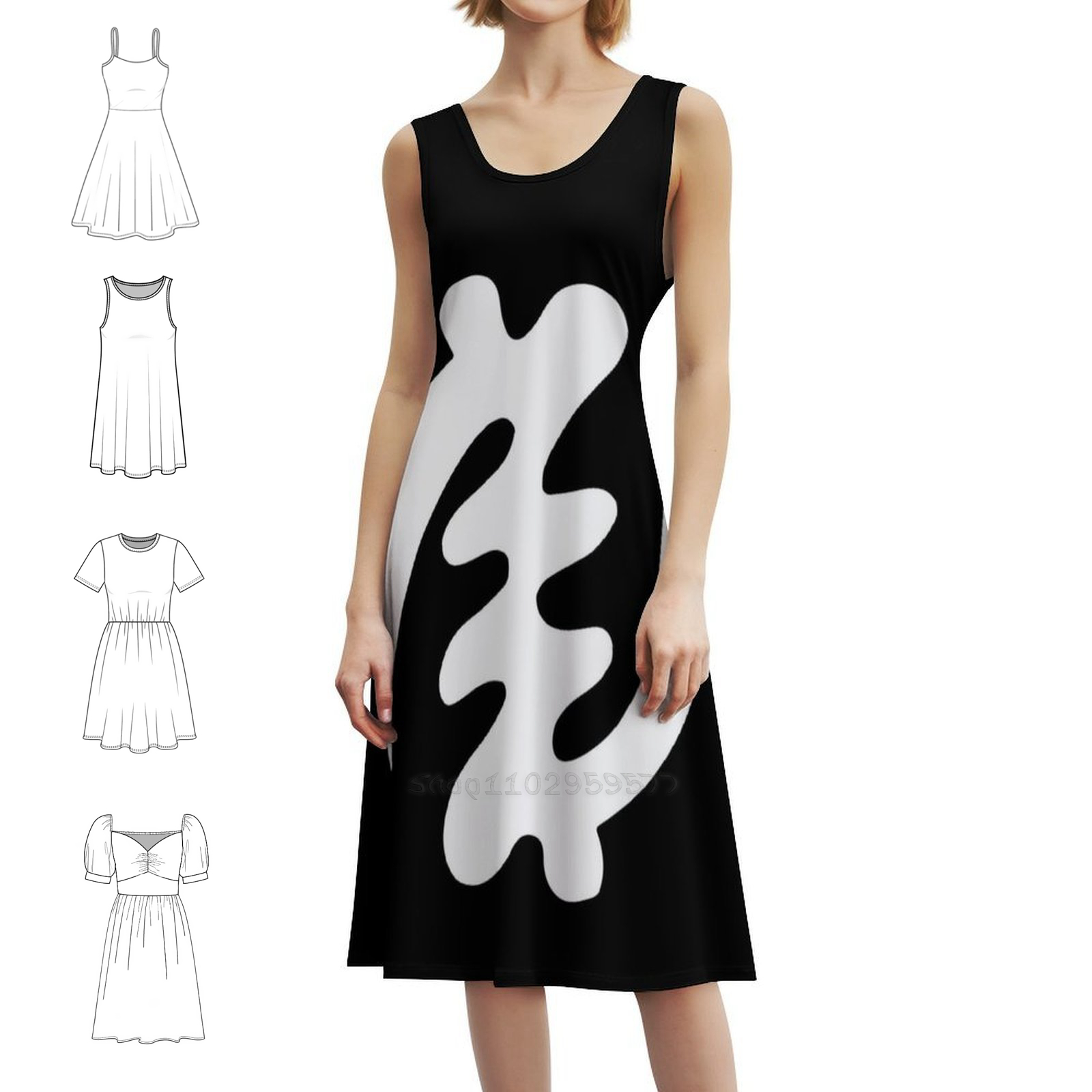 Gye Nyame Weiß Afrocentric Des – Summer Clothing Design Bewertung und Preis