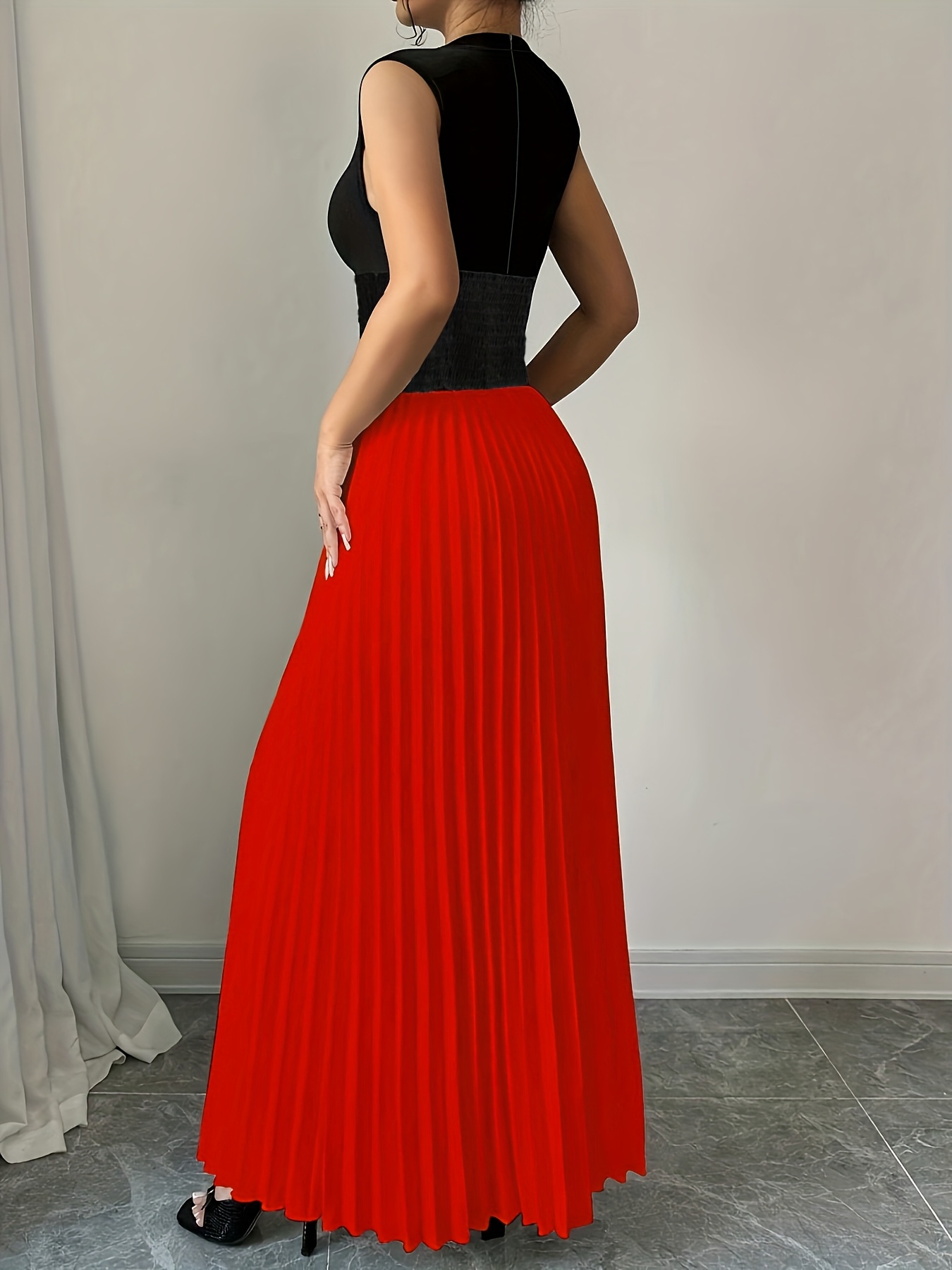 Damen Ärmelloses Maxikleid mit – Summer Clothing Colors Bewertung und Preis