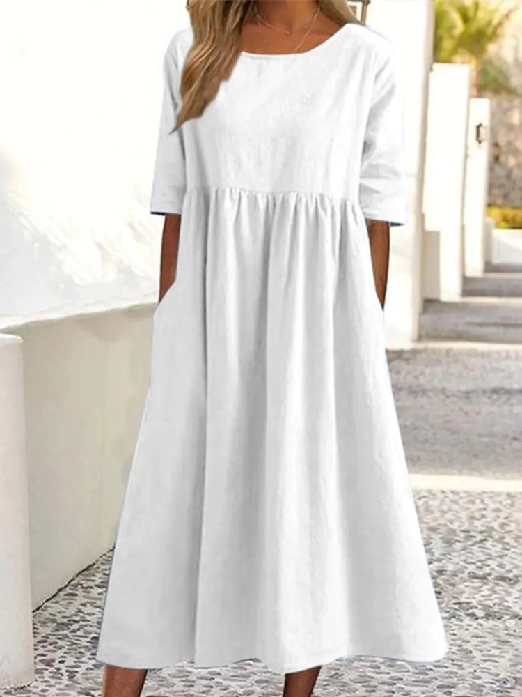 Neues modisches Damenkleid mit – Summer Clothing Colors Bewertung und Preis