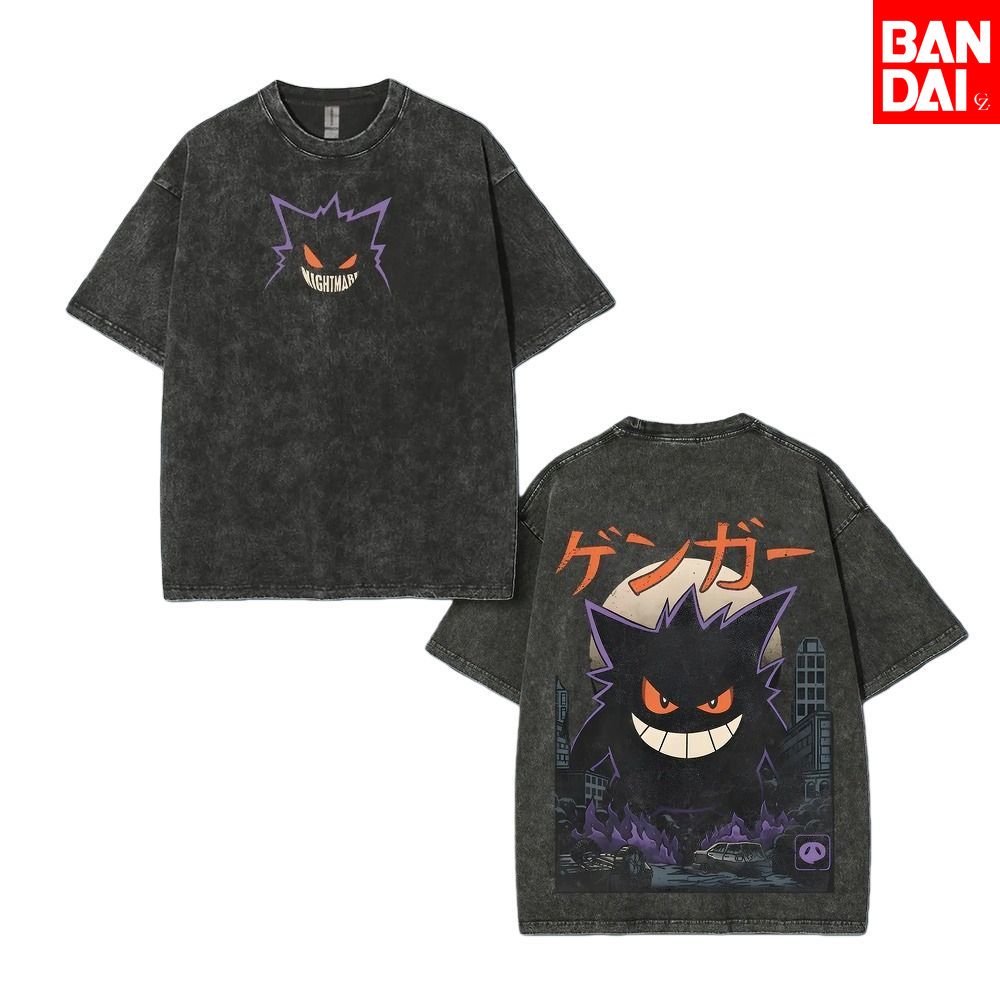 Pokemon Gastly Haunter Gengar  – Japanese Summer Clothing Men Bewertung und Preis