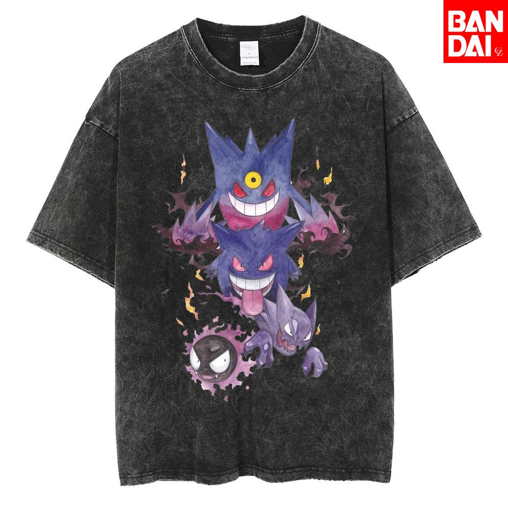 Pokemon Gastly Haunter Gengar  – Japanese Summer Clothing Men Bewertung und Preis