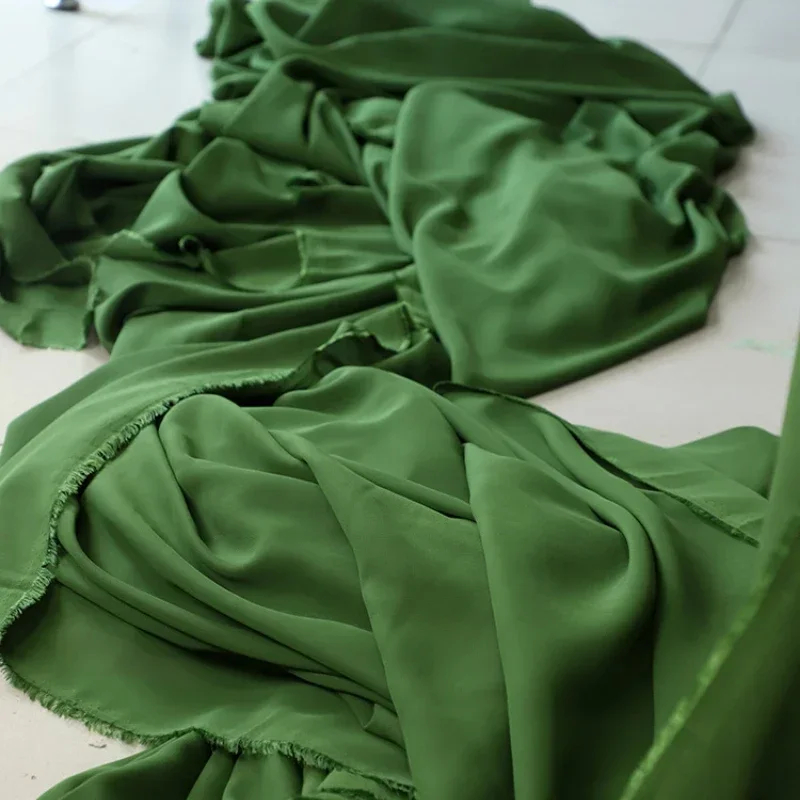 Grüner Chiffon-Stoff drapiert  – Summer Green Clothing Bewertung und Preis