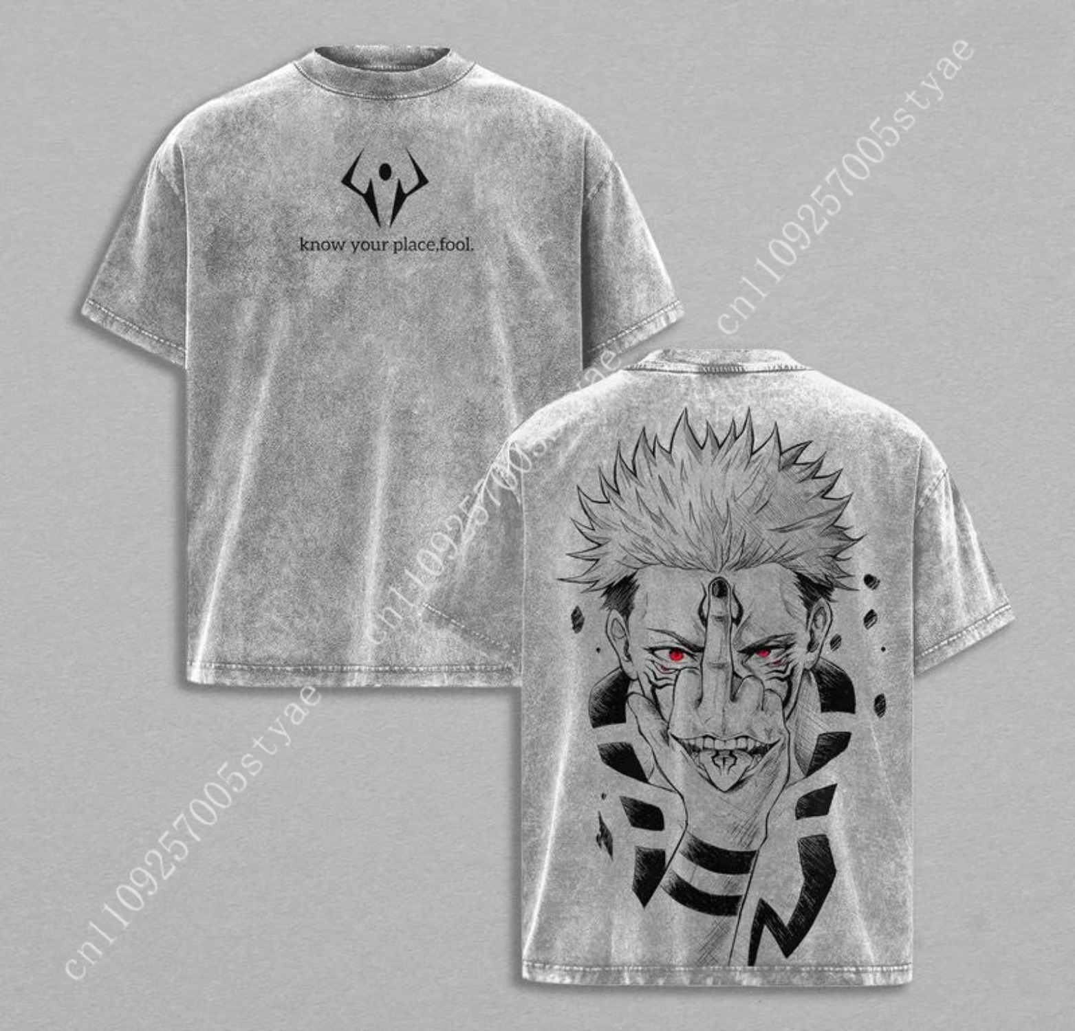 Anime Ryomen Sukuna Grafik-T-S – Summer Quilt Bewertung und Preis