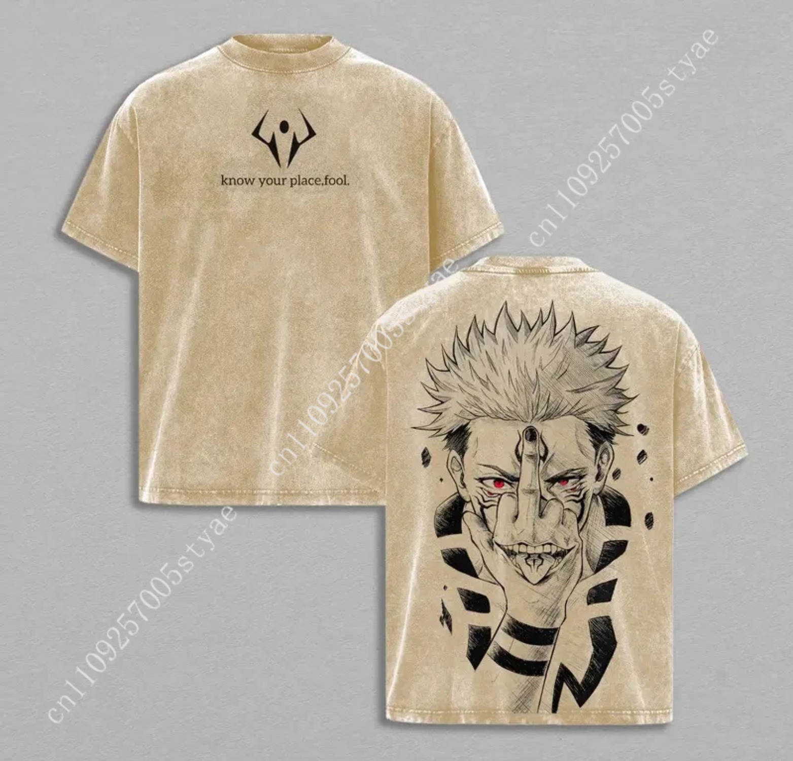Anime Ryomen Sukuna Grafik-T-S – Summer Quilt Bewertung und Preis