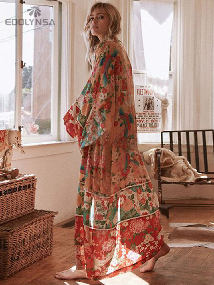 2025, böhmische Blumenmuster v – Sarong Pareo Wrap Bewertung und Preis