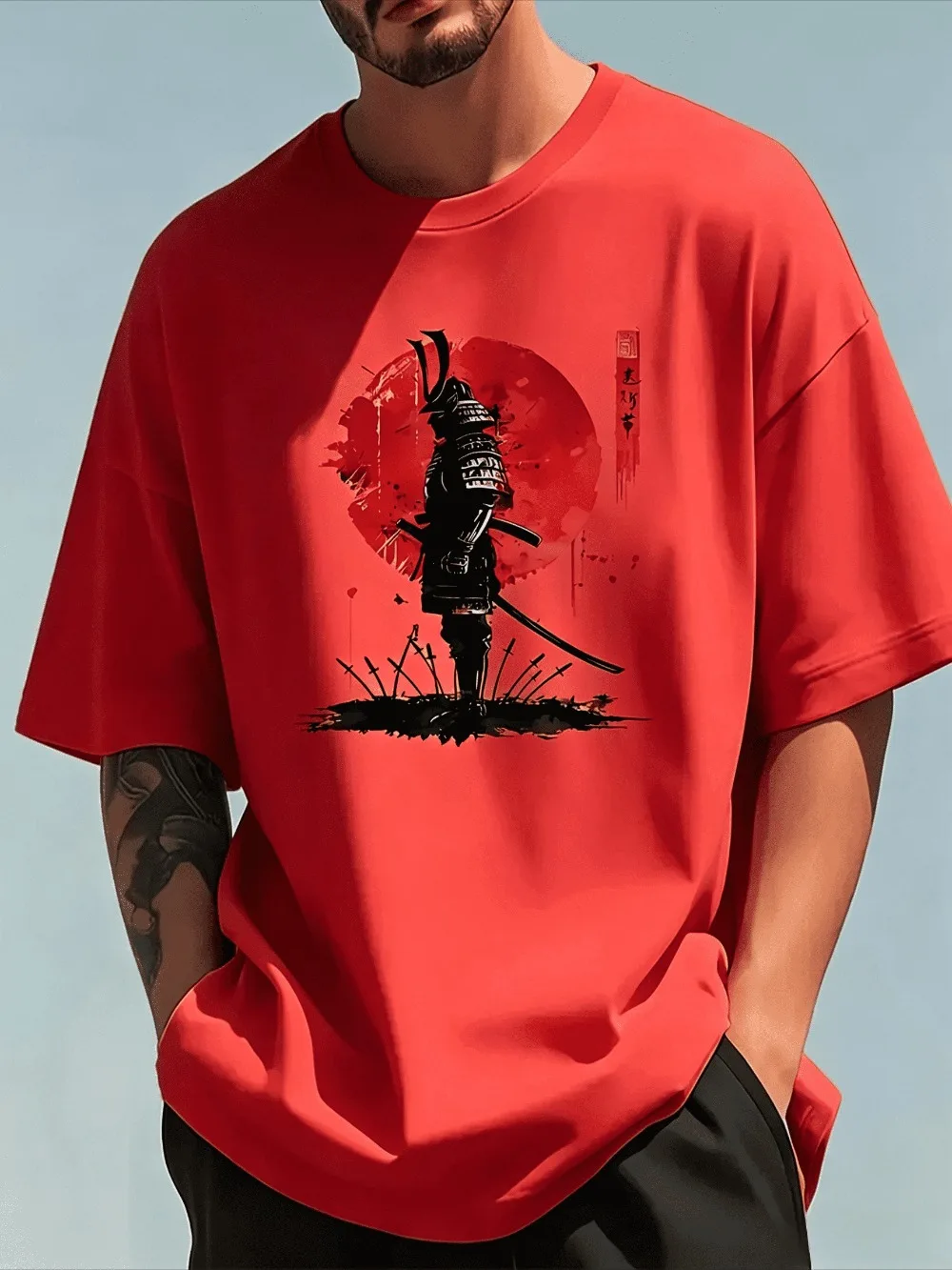 Modisches, lässiges, lockeres  – Japanese Summer Clothing Men Bewertung und Preis