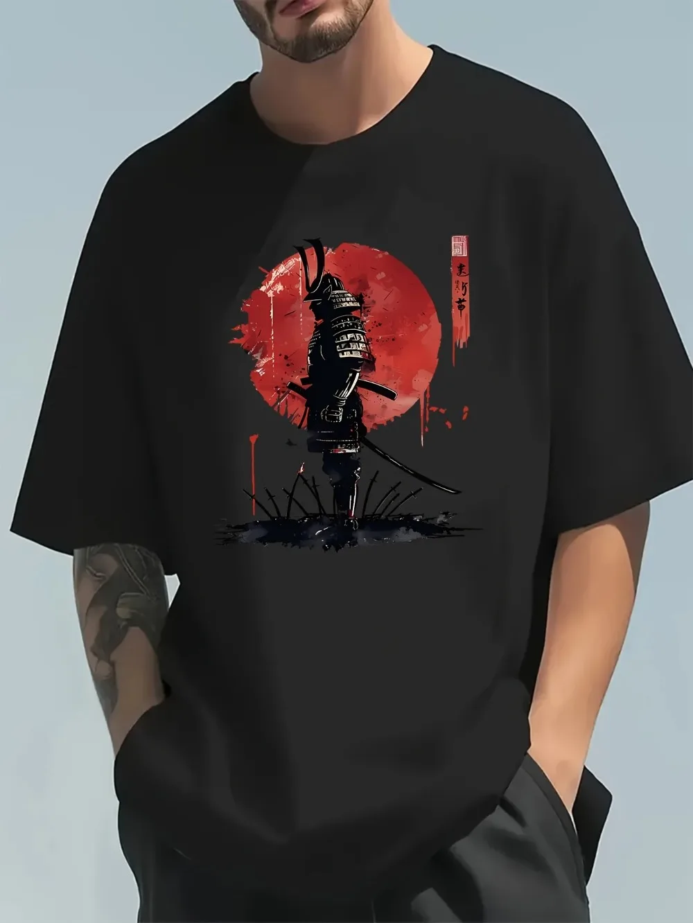 Modisches, lässiges, lockeres  – Japanese Summer Clothing Men Bewertung und Preis