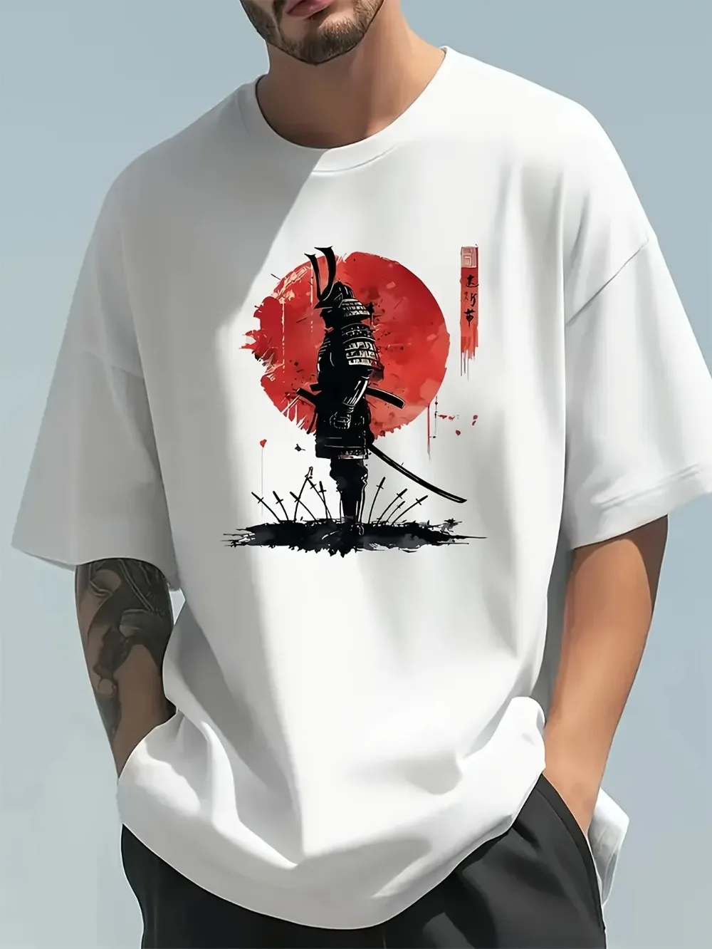 Modisches, lässiges, lockeres  – Japanese Summer Clothing Men Bewertung und Preis