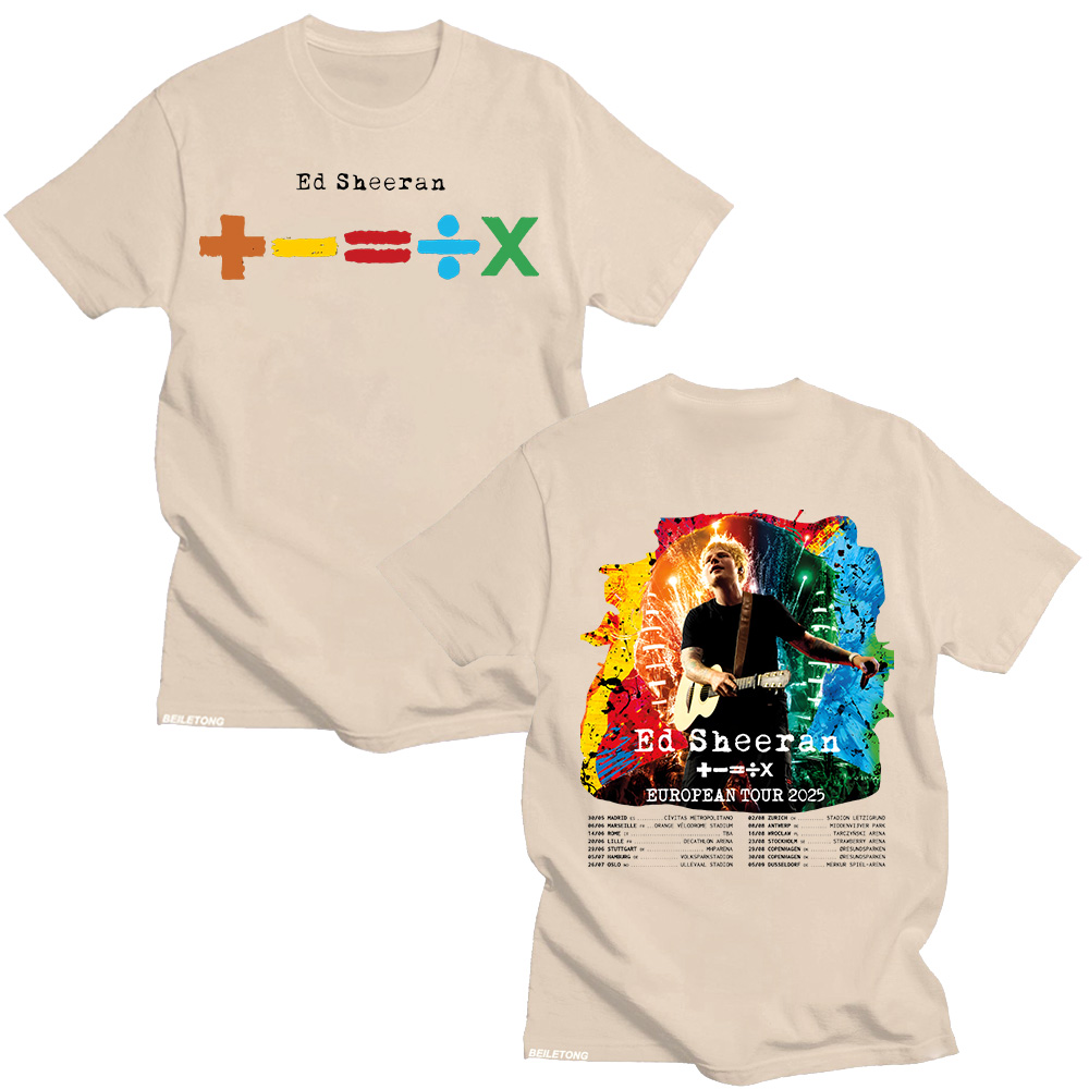 Ed Sheeran European Tour 2025, – Summer Clothing Gif Bewertung und Preis