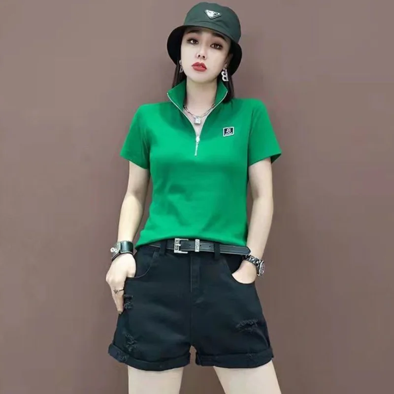 T-Shirt Frau Kurzarm T-Shirt K – Summer Green Clothing Bewertung und Preis