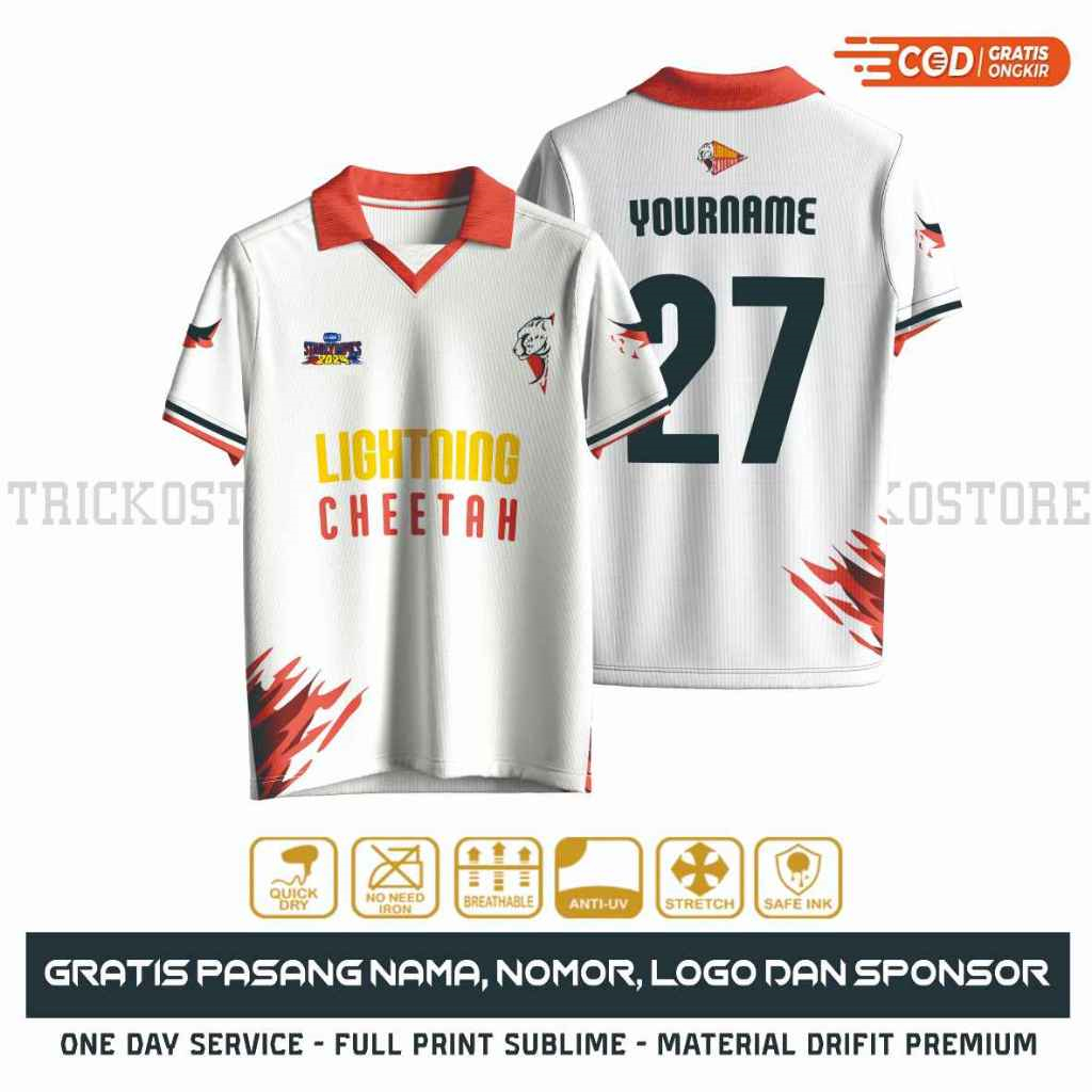 GMMTV LIGHTNING CHEETAH JERSEY – Summer Clothing Name Bewertung und Preis
